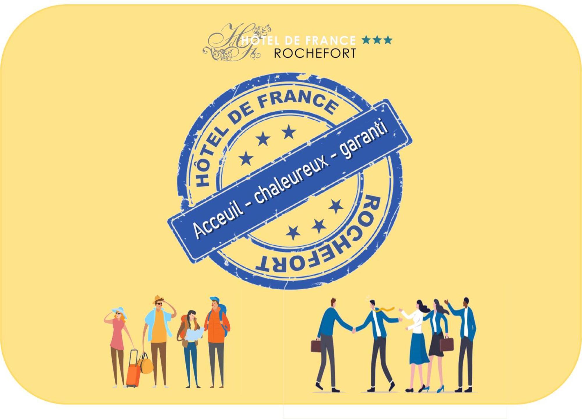 Hotel De France Citotel 로슈포르 외부 사진